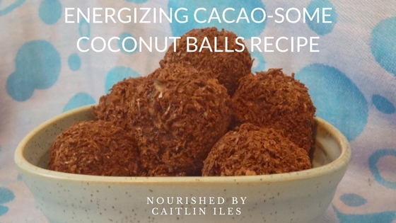 Cacao-some Coconut Balls Recipe!