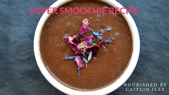 In a Rush? Enter the Super Smoothie!
