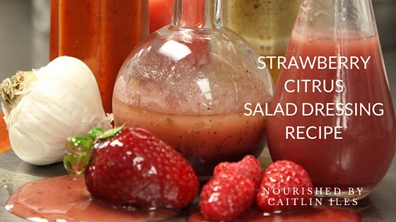 Strawberry Citrus Balsamic Vinaigrette Recipe