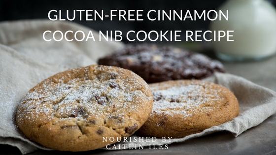 Gluten-Free Cinnamon Cocoa Nib Cookie Recipe