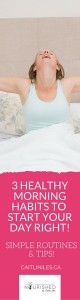 create a healthy morning routine