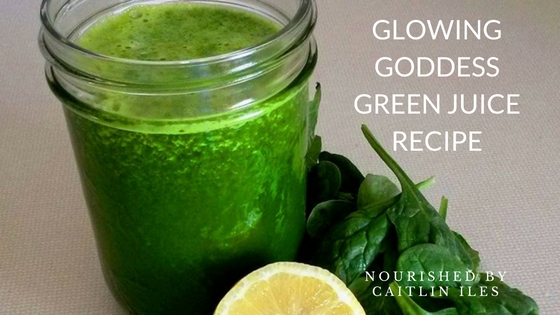 Glowing Goddess Green Juice Recipe