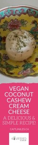 vegan coconut cashew cream cheese recipe