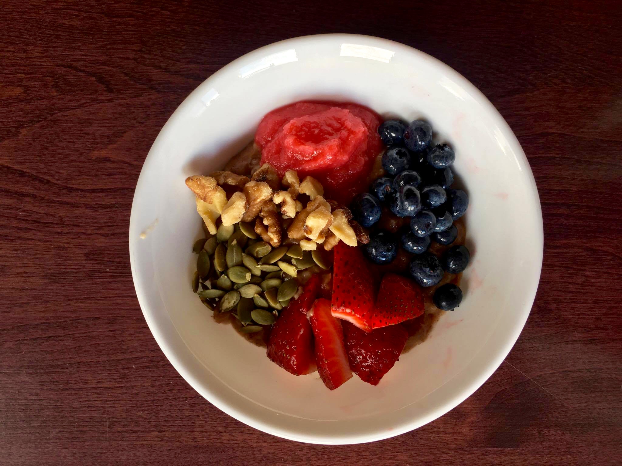 Healthy Breakfast at Weekend Retreat in Saskatchewan