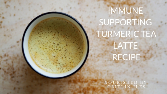 Seasonal Support: Immune-Boosting Turmeric Latte Recipe