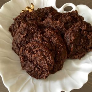 Vegan Chocolate Avocado Fudge Cookies Recipe