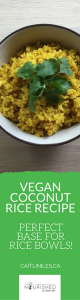 Best Turmeric Coconut Rice Recipe