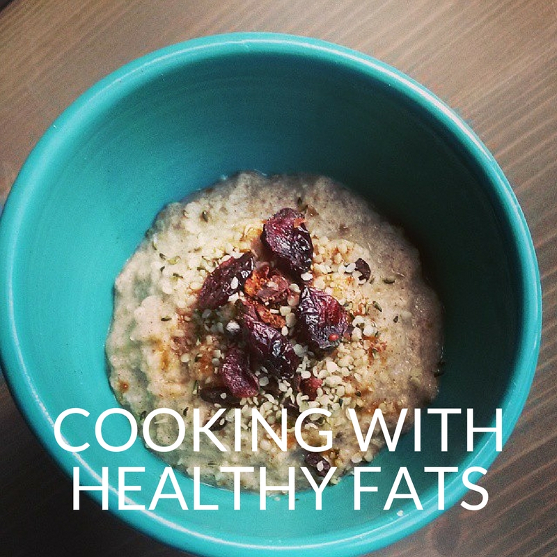 learn to cook with healthy fats with caitlin iles
