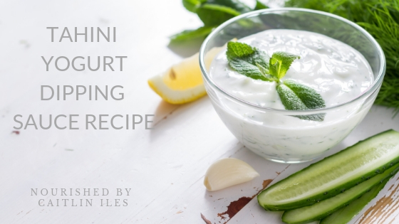 Tahini Yogurt Dipping Sauce Recipe