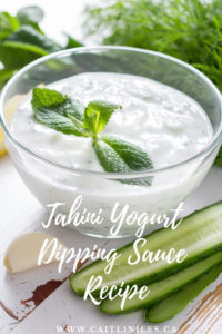 Quick & Easy Tahini Yogurt Dipping Sauce Recipe