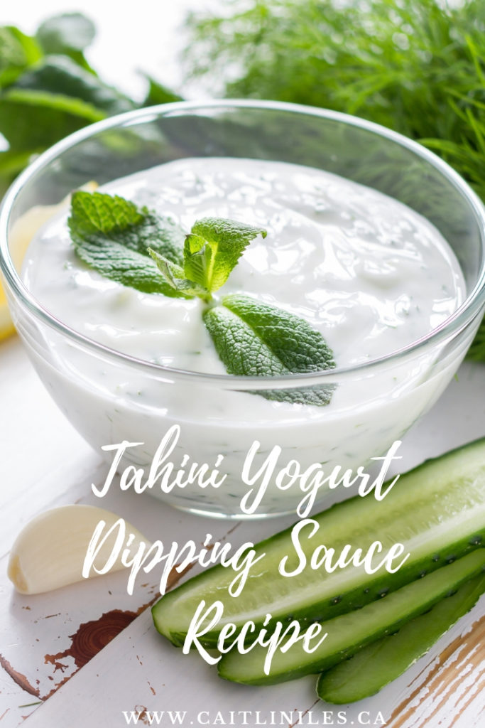 Super Easy Tahini Yogurt Dipping Sauce Recipe | NOURISHED