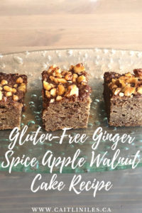 Gluten Free Ginger Spice Apple Cake Recipe