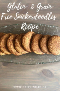 Gluten Grain Free Snickerdoodle Cookie Recipe