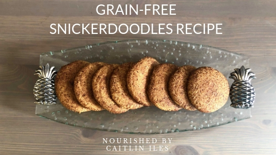 Grain-Free Snickerdoodle Cookie Recipe