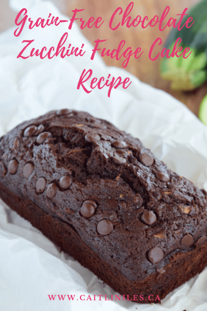 Grain-Free Vegan Chocolate Zucchini Fudge Cake Recipe