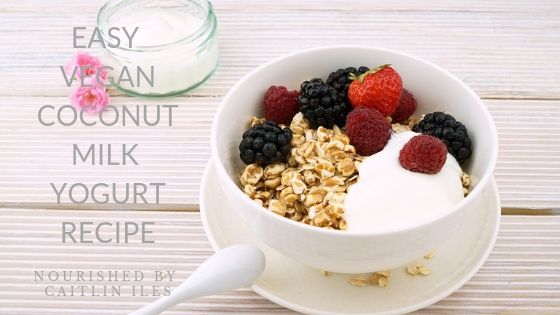 Easy Vegan Coconut Milk Yogurt Recipe