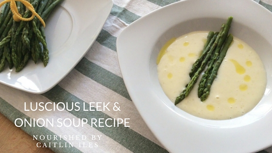Luscious Leek & Onion Soup
