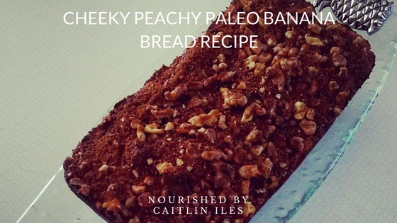 Cheeky Peachy Banana Bread Recipe