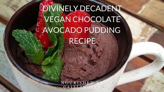 Divinely Decadent Chocolate Avocado Pudding Recipe