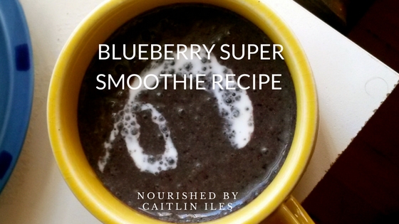 Blueberry Super Smoothie Recipe
