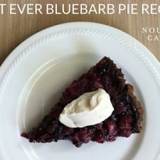 Best Ever Rhubarb Pie Recipe