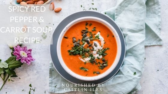 Spicy Red Pepper & Carrot Soup Recipe