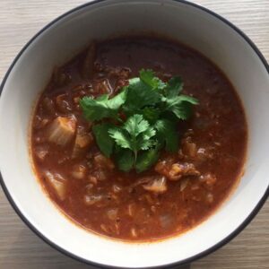 Paleo Cabbage Roll Soup Recipe