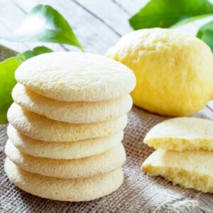 Paleo Vanilla Lemon Shortbread Recipe