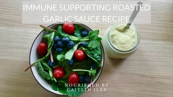 Immune-Supporting Roasted Garlic Sauce Recipe